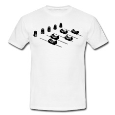T-shirt music mixer