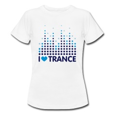 T-shirt I love trance